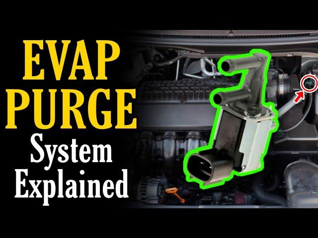 EVAP Purge Control System Completely Explained | The Car Doctor Pakistan