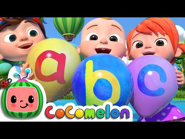 ABC Song with Balloons | CoComelon Nursery Rhymes & Kids Songs