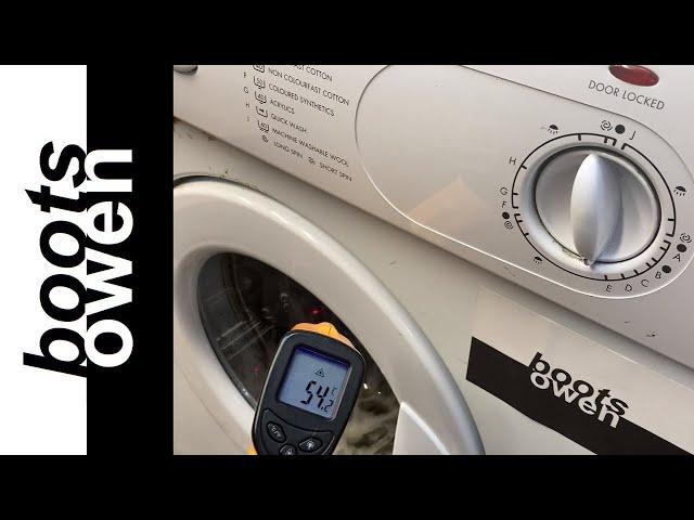 Hotpoint WM54: 60 degree test wash #washingmachine