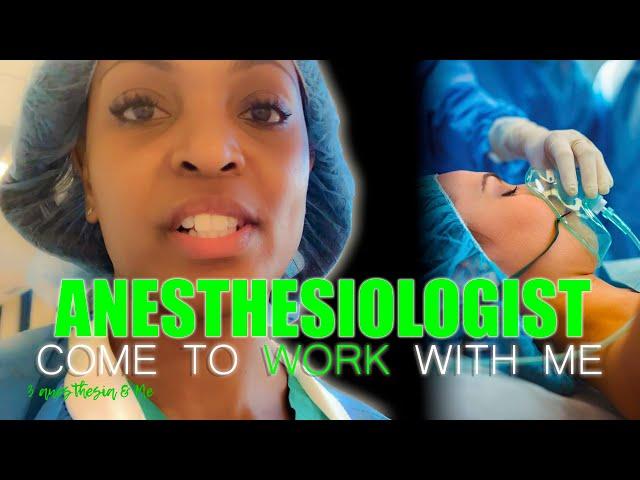 So here's what anesthesiologists really  do | A day in the life of an anesthesiologist