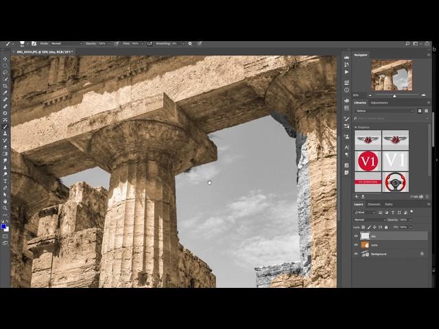 How to Create a Hand-tinted Photo Effect