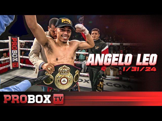 ANGELO LEO VS MIKE PLANIA - FULL FIGHT