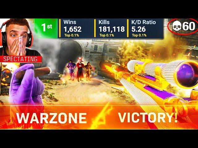 I Spectated the #1 BEST WARZONE PLAYER in the World!