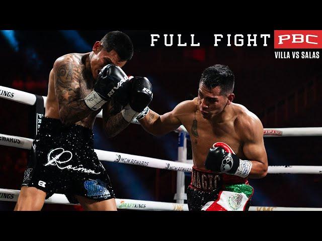 Villa vs Salas FULL FIGHT: September 14, 2024 | PBC on Prime Video