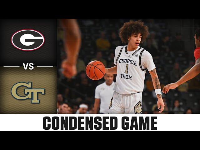 Georgia vs. Georgia Tech Condensed Game | 2024-25 ACC Men’s Basketball