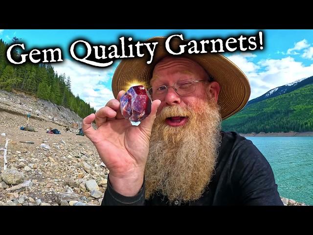 In Search of a Gemstone - Gem Quality Garnets!