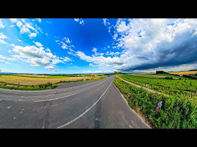 『パッチワークの路』北海道美瑛の絶景【8k 360度VR】