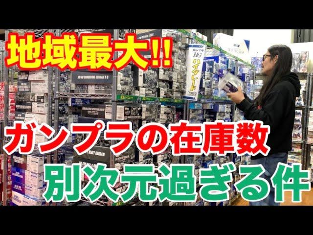 地域最大級！【ガンプラ】の在庫が別次元に置いてあるリサイクルショップ【王の洞窟岐南本店】で欲しかったガンプラを買う‼︎