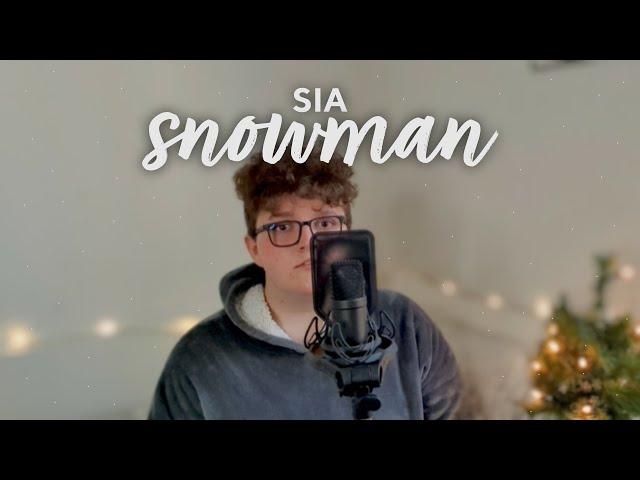 snowman - sia | cover by tullio