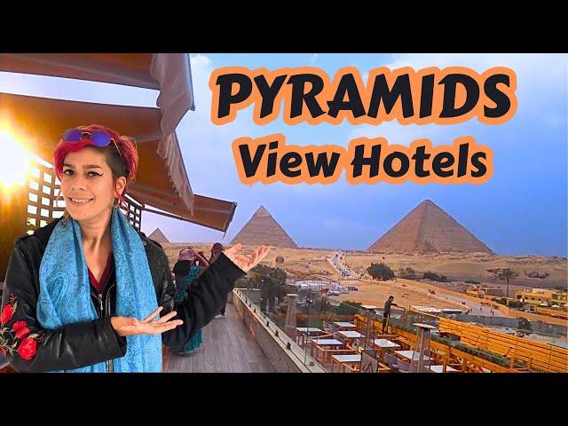 Hotels by Giza Pyramids | Budget Accommodation | Egypt Vlog #129 | احسن فنادق الجيزه ب فيو للاهرامات