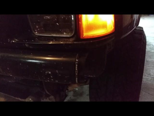 Bumper mount LED turn signals - 1990 Amigo