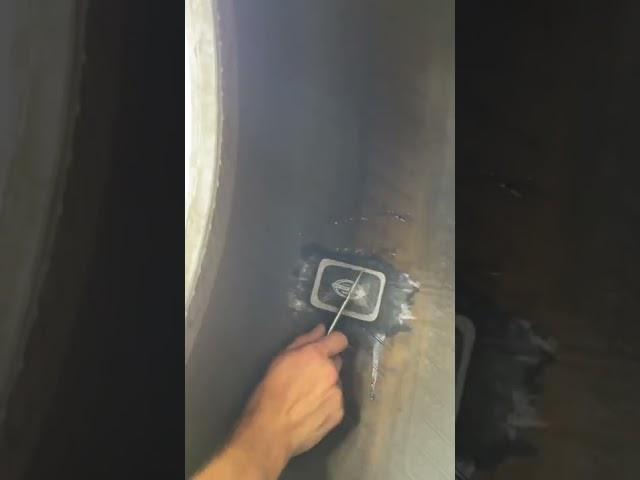 Patching A Steer Tire   #tiredoctor #tireguy #tires #shorts #tirerepair #tiretech #tireman