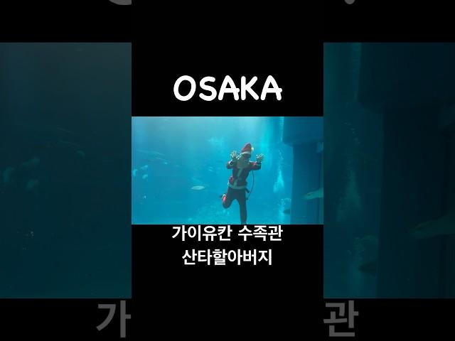 일본 오사카 가이유칸 수족관