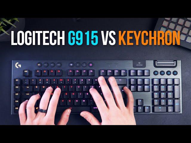 Logitech G915 vs. Keychron Keyboards | Sound Test Comparison