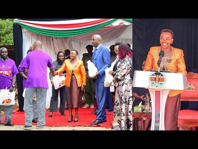 See What Happened to First Lady Rachel Ruto during her Visit to Murang'a Women Prison!