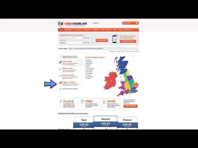 Using ReturnLoads.net - The Basics