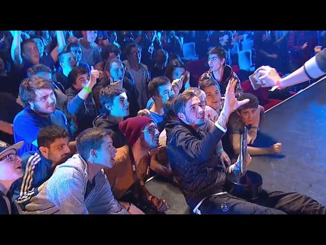 kennyS having fun with crowd after victory [ DreamHack ]