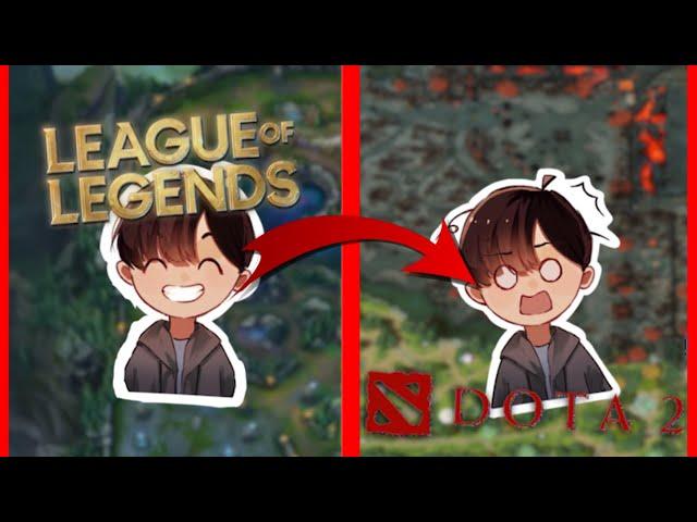 League of Legends player tries every Dota 2 Hero - part 1