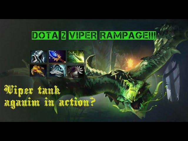 Dota 2 - Viper Rampage  #shorts