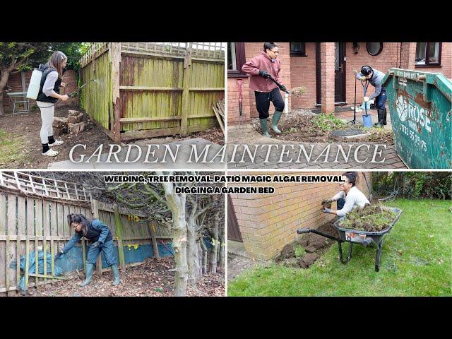 Garden Maintenance | Weeding, Tree Removal, Patio Magic, Digging a Bed