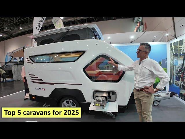 Top 5 caravans for 2025