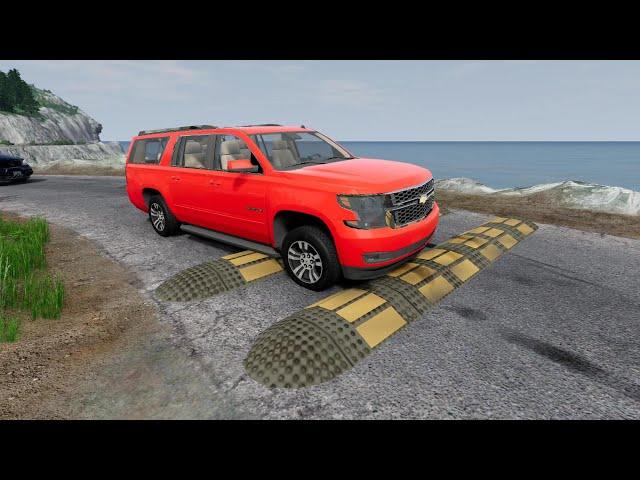 Cars vs Speed bumps #152 - BeamNG.drive  beamng-c