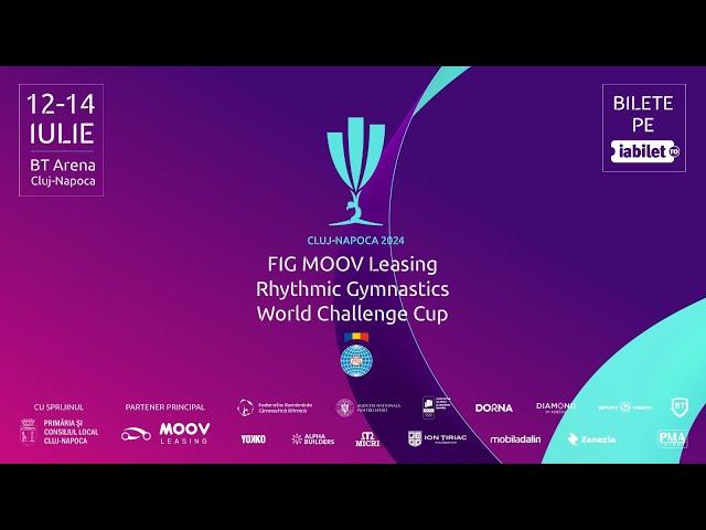 FIG MOOV Leasing Rhythmic Gymnastics World Challenge Cup 2024 Cluj - day 3 ( FINAL)