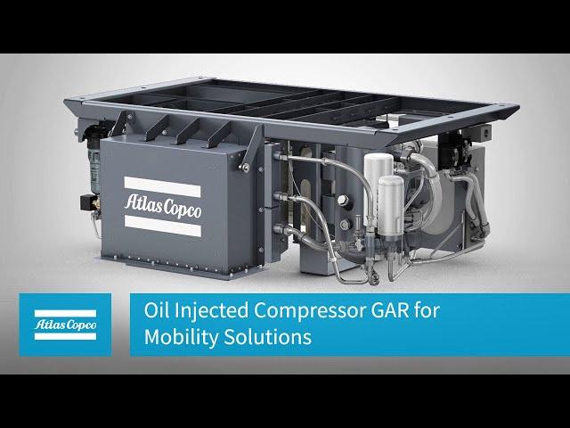 Atlas Copco | Oil Injected Screw Compressor GAR for Mobility Solutions