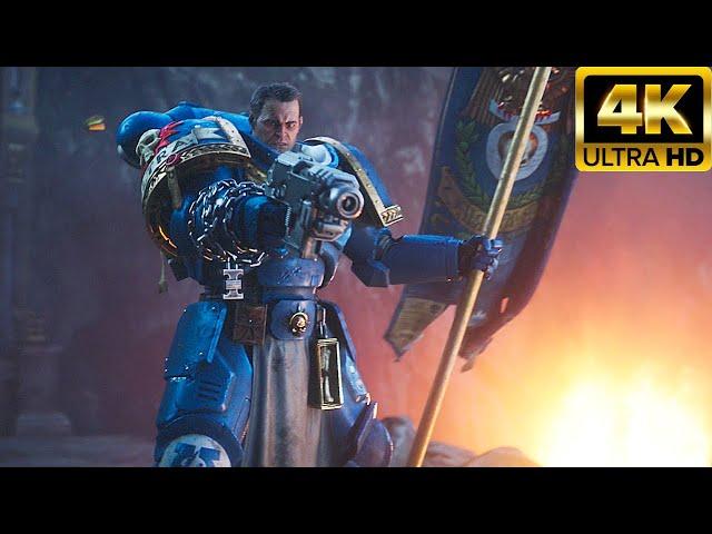 Space Marine 2 Defend The Banner Scene - Warhammer 40K