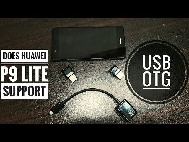 Huawei P9 Lite USB OTG Test!