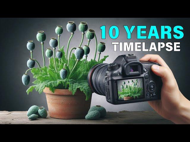 10  Years of Filming -  Plant Time Lapse Compilation