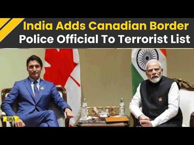 India Names Canada Border Police Officer To Terrorist List | Nijjar Killing | India Canada Row