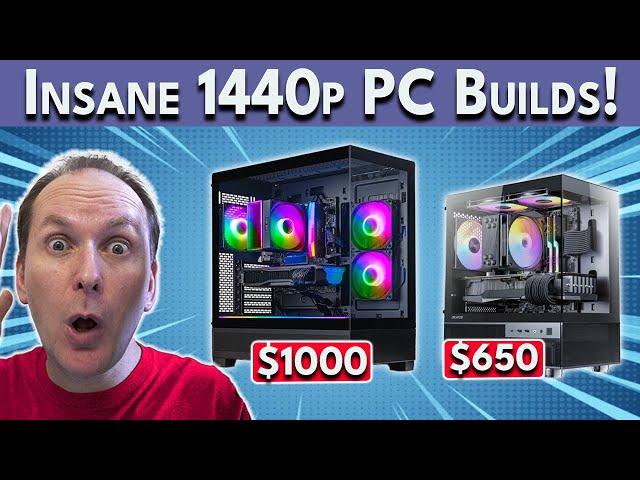 CYBER MONDAY 2024 PC Builds!  $650 / $1000 / $1250 PC Build | Best PC Build 2024