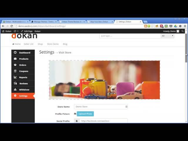 WordPress Dokan Theme Review