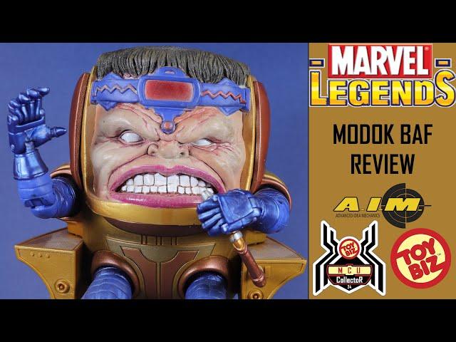 Marvel Legends MODOK BAF Review by ToyBiz Hater MCUcollector24