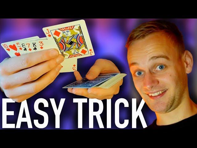 Learn The EASIEST Card Trick Ever! | Best Card Magic Revealed (ish)