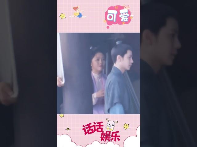 谭松韵新剧路透，片场的松韵好可爱啊！#娱乐 #你比星光美丽 #谭松韵