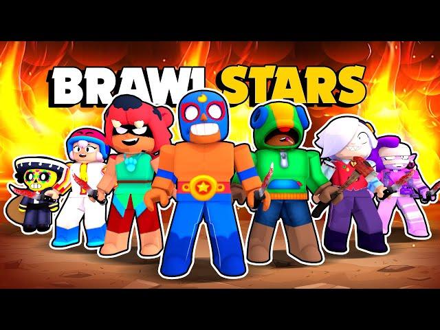 Viramos BRAWL STARS no MURDER MYSTERY 2 ! Estevão, Milla e Milly #soporcausa