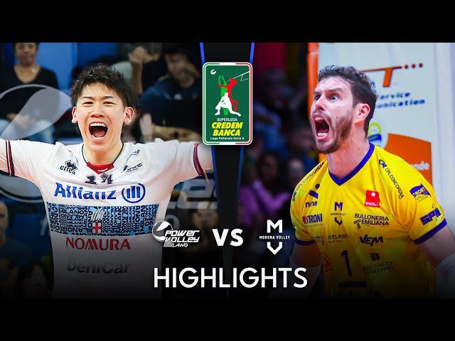 Milano vs Modena | Highlights | Superlega Round 12