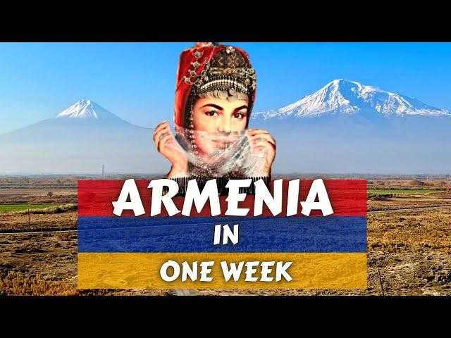 ARMENIA Itinerary For 7 Days, Things to do / Armenia Travel Vlog / Eastern Europe Travel