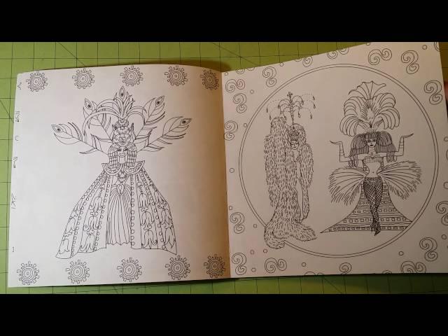 The love life adult coloring book review flip through