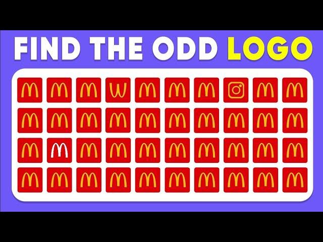 Find The ODD Logo Out - Ultimate Brand Logos Edition || Emoji Quiz!!