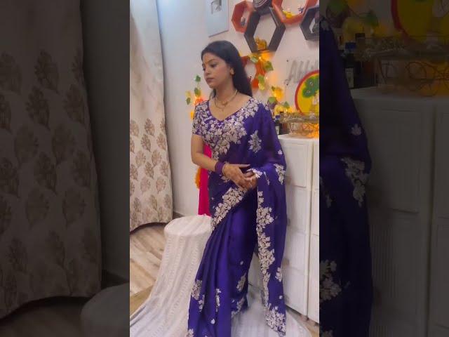 Jimmy Choo Saree Designer Saree With Hand Work 