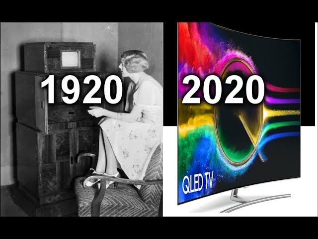 Evolution of Television 1920 - 2019