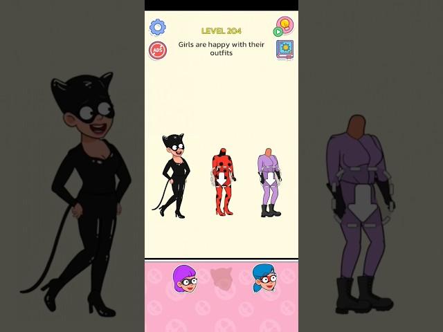 Impossible Date 2 Level - 204 |girls arehappy  withtheiroutfit #games #trending#gameplay #impossible