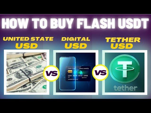 Flash USDT Binance | The Difference between USDT and Flash USD | Flash USDT Explained Hindi