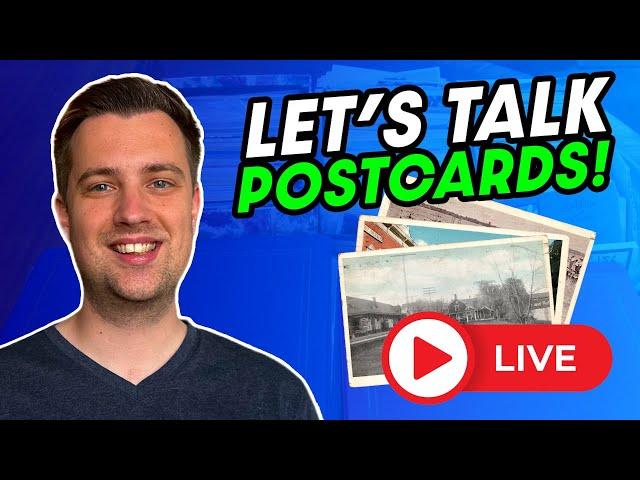 Let's Talk Postcards! (Tuesday Afternoon Live Show)