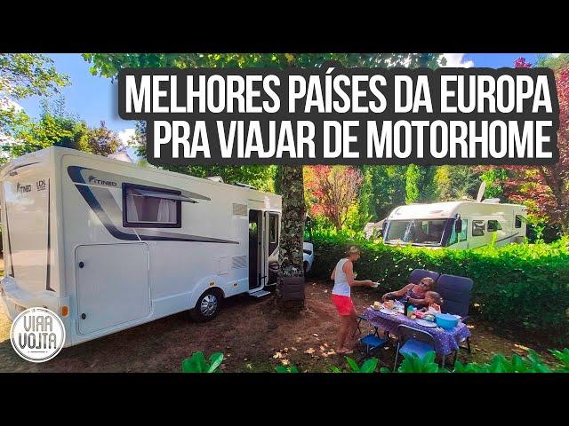 Melhores países da Europa pra quem vai viajar a primeira vez de motorhome