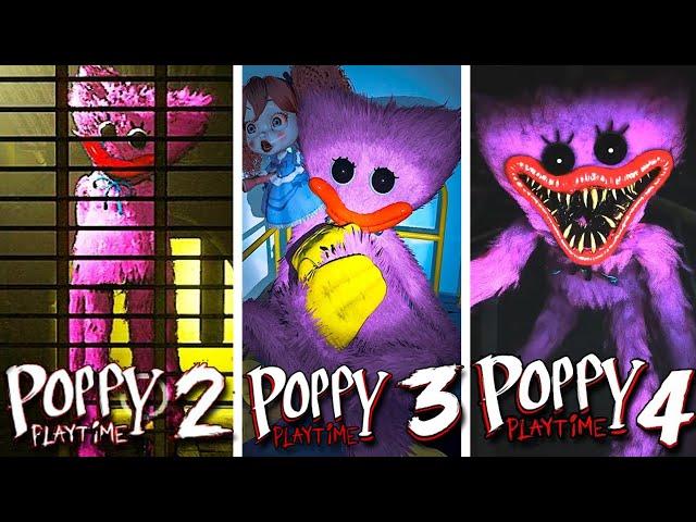 Kissy Missy Evolution - Poppy Playtime: Chapter 2-4 Comparison (4K Showcase)