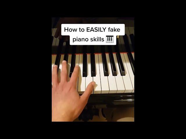 How to FAKE piano skills